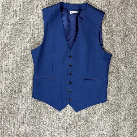 Men's Blue Three Piece Suit